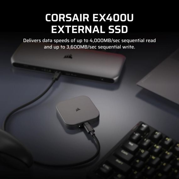 CORSAIR EX400U - SSD - 4 TB - external (portable | CSSD-EX400U4TB