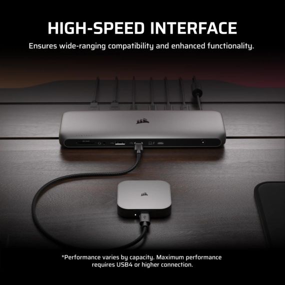 CORSAIR EX400U - SSD - 4 TB - external (portable | CSSD-EX400U4TB
