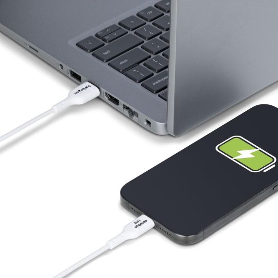 StarTech.com 3ft (1m) White USB-A to USB-C Chargi | USB2AC1MNCWHE