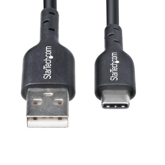 StarTech.com 2m (6.6ft) USB-A to USB-C Charging Cabl | USB2AC2MNC