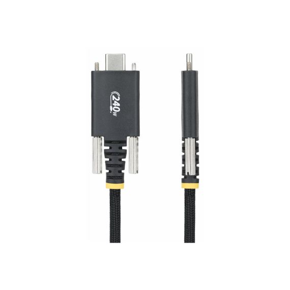USB cable - 24 pin USB-C (M) straight/lock | S2CEPR3M-USBSL-CABLE