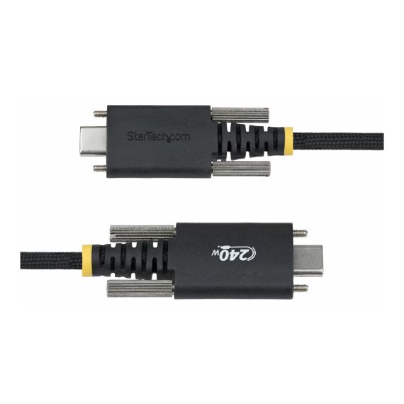 USB cable - 24 pin USB-C (M) straight/lock | S2CEPR3M-USBSL-CABLE