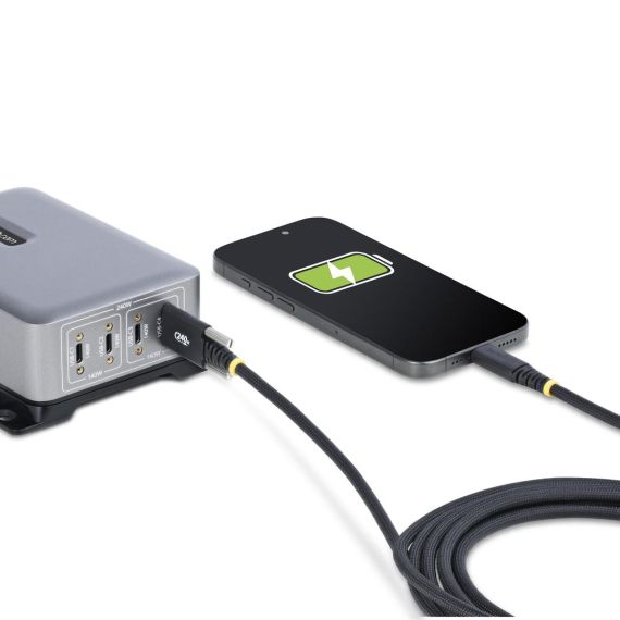 USB cable - 24 pin USB-C (M) straight/lock | S2CEPR3M-USBSL-CABLE