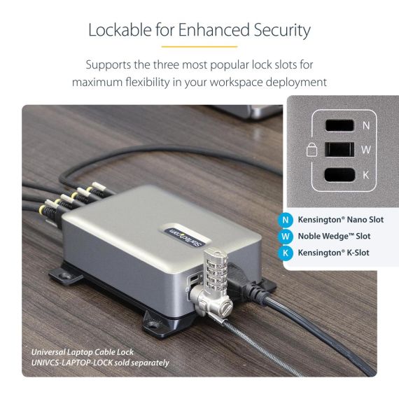 StarTech.com 4-Port USB-C Charger, 240W To | 424DEU-USB-C-CHARGER