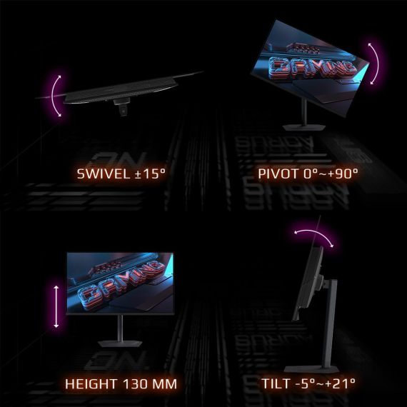 GIGABYTE MO32U 31.5" OLED 4K UHD Gaming Monitor - 3840 | MO32U EK