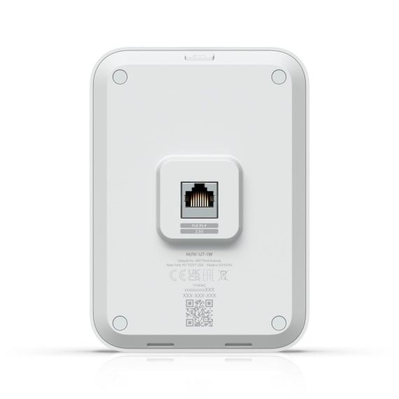 Ubiquiti U7 In-Wall / 4300 Mbit/s / PPSK / 2500 Mbit/s /  | U7-IW