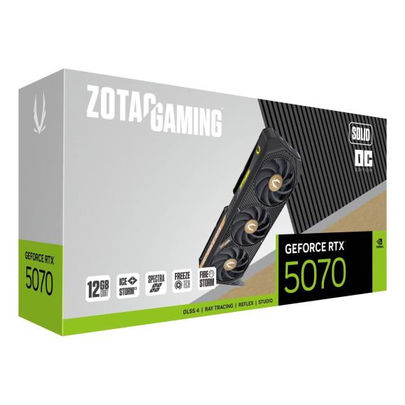 Zotac GAMING GeForce RTX 5070 SOLID OC, GeForce  | ZT-B50700J-10P
