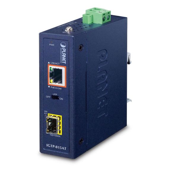 PLANET IGTP-815AT - Fibre media converter - 1GbE - 10Base-T, 100B