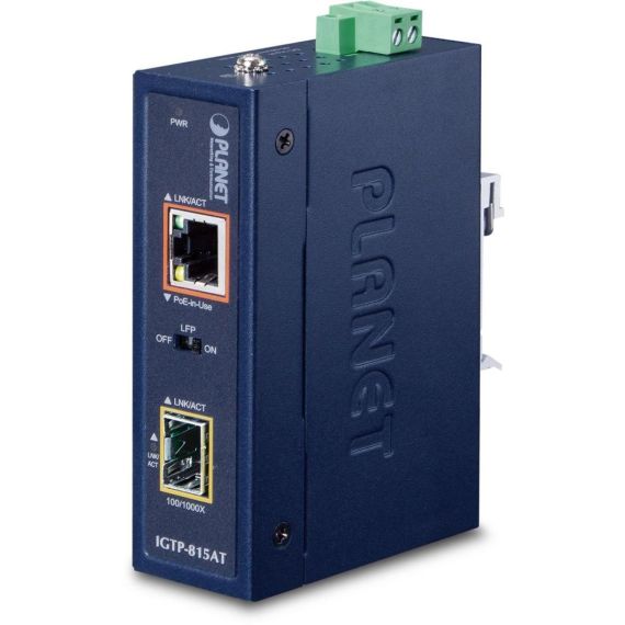 PLANET IGTP-815AT - Fibre media converter - 1GbE - 10Base-T, 100B