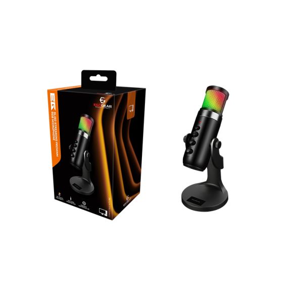 EgoGear SLI50-PC-RGB / PC microphone / Wired / 3.5 mm (1/8") / Bl