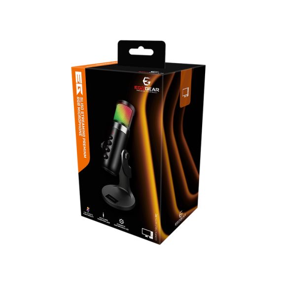 EgoGear SLI50-PC-RGB / PC microphone / Wired / 3.5 mm (1/8") / Bl
