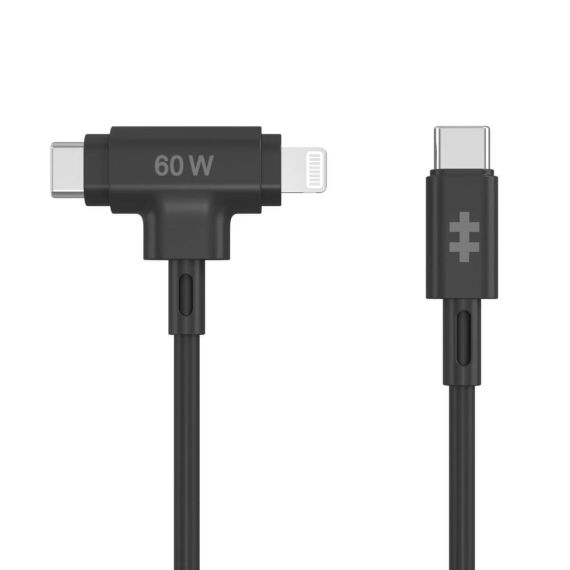 HyperJuice - Lightning cable - 24 pin USB-C male to  | HJ4010BKGL
