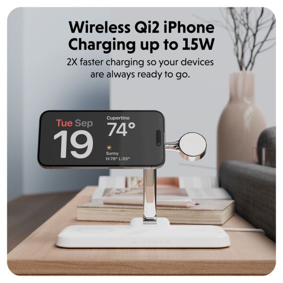 Targus HyperJuice Next - Wireless charging stand - 4 | HJ3004WHGL