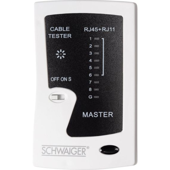 Schwaiger NWM1 531 / RJ-11 / Black / 9 V