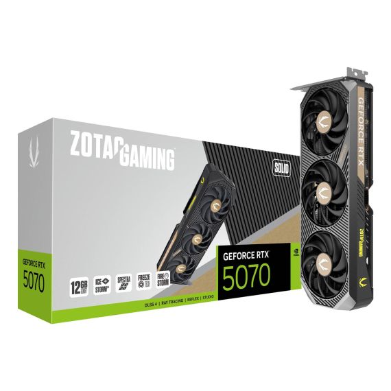 Zotac GAMING GeForce RTX 5070 SOLID, GeForce RTX | ZT-B50700D-10P