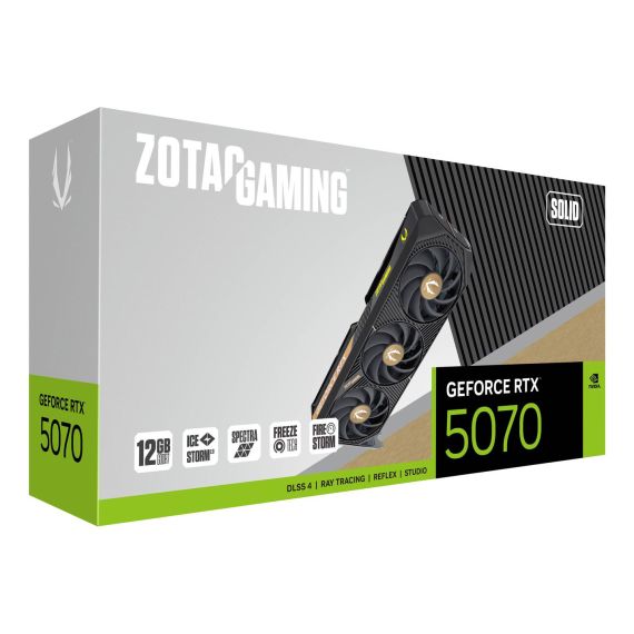 Zotac GAMING GeForce RTX 5070 SOLID, GeForce RTX | ZT-B50700D-10P