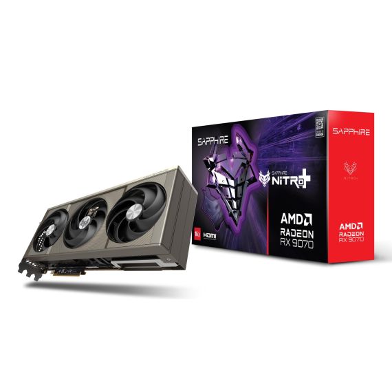 Sapphire NITRO+ Radeon RX 9070, Radeon RX 9070, 16 | 11349-01-20G