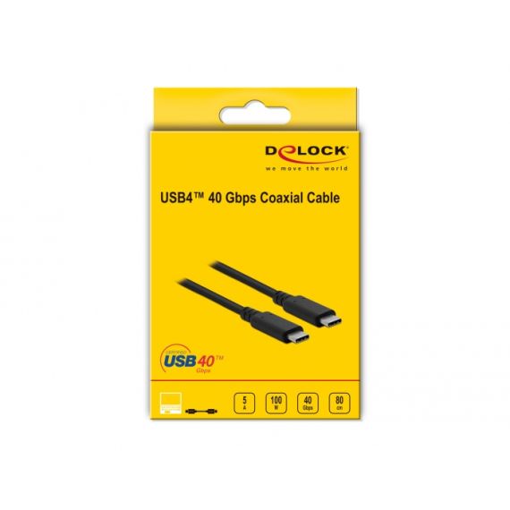 USB4 / Thunderbolt 3 / DisplayPort - 20 V - 5 A - 80 cm - | 86979