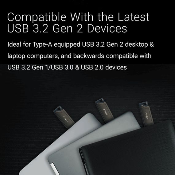 PNY PRO Elite V2 / 256 GB / USB Type-A / 3.2 Ge | P-FD256PROV2-GE