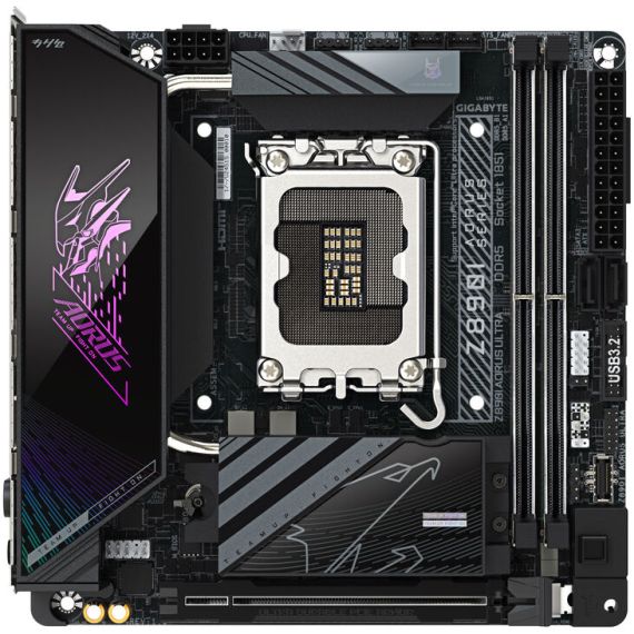 micro ATX - LGA1851 Socket - Z890 Chipset - U | Z890I AORUS ULTRA