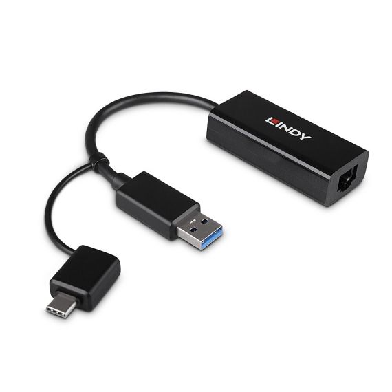 Lindy USB 3.2 Gen 1 Gigabit Ethernet Converter / Wired /  | 43412