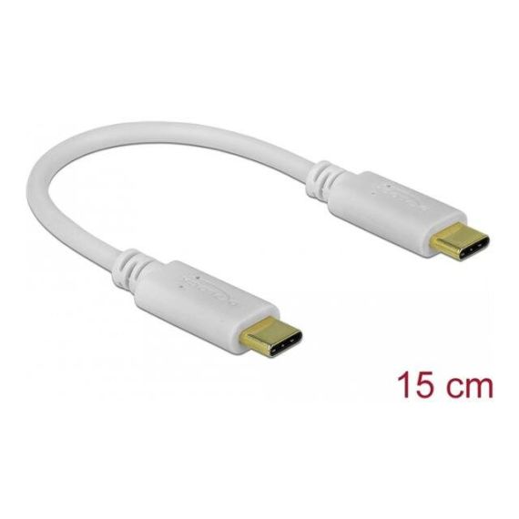 Delock - USB cable - 24 pin USB-C (M) to 24 pin USB-C (M) | 85357