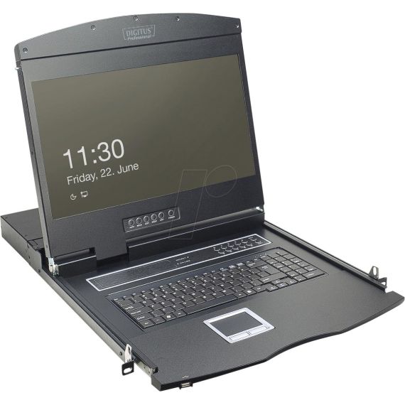 Digitus Professional DS-72211-4GE - KVM console with KVM switch -