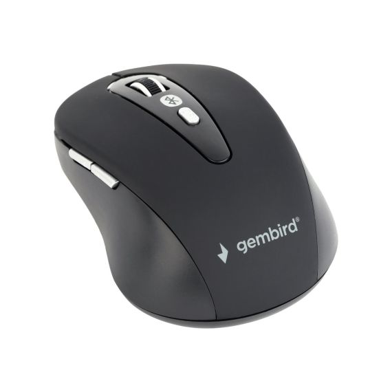 Gembird MUSWB-6B-01 - Mouse - optical - 6 buttons - wireless - Bl