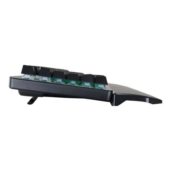 QPAD MK-40 - Keyboard - backlit - USB - German | 9J.P7N81.K0G