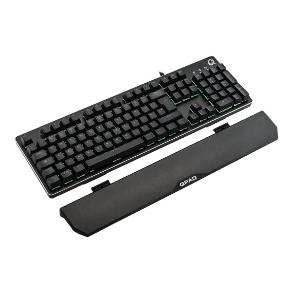 QPAD MK-40 - Keyboard - backlit - USB - German | 9J.P7N81.K0G