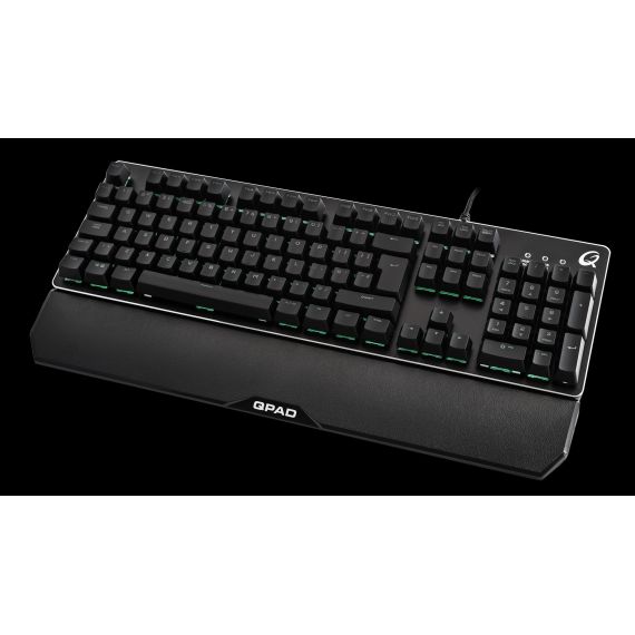 QPAD MK-40 - Keyboard - backlit - USB - German | 9J.P7N81.K0G