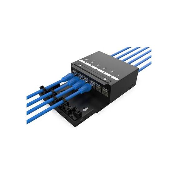 DIGITUS Consolidation point box, 6port Keystone DN937086