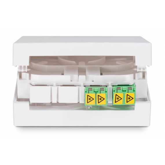 DIGITUS FTTH Enclosure with 2 x LCAPC DX shutter DN931097