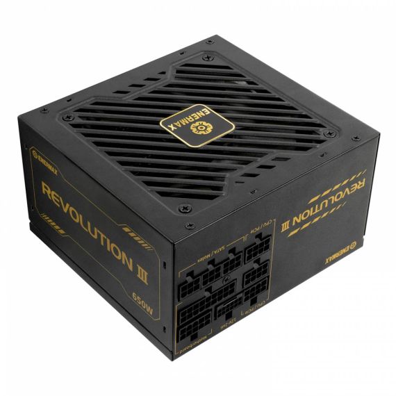 Enermax REVOLUTION III 650 Watt 80 PLUS Gold ERV650GAHGMAC