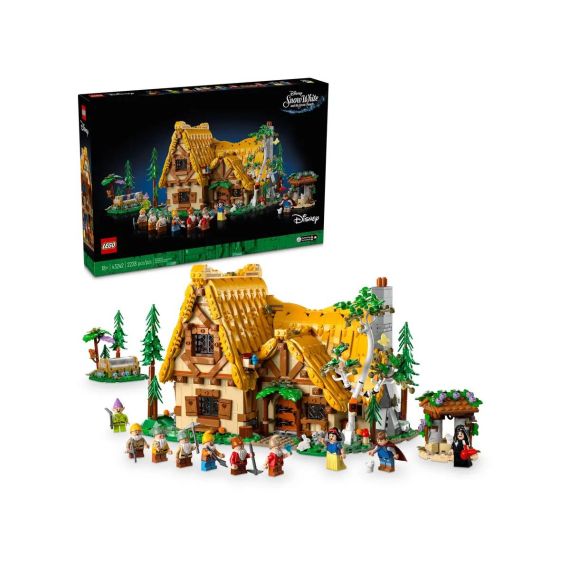 LEGO Snow White and the Seven Dwarfs Cottage 43242