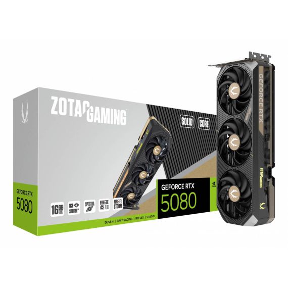 ZOTAC GAMING GeForce RTX 5080 SOLID CORE ZTB50800D210P