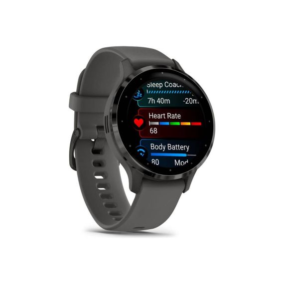 Garmin Venu 3S - 41 mm - pebble grey - smart watch | 010-02785-00