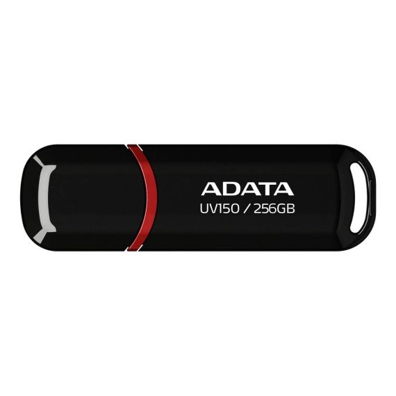 ADATA UV150 - USB flash drive - 256 GB - USB 3. | AUV150-256G-RBK
