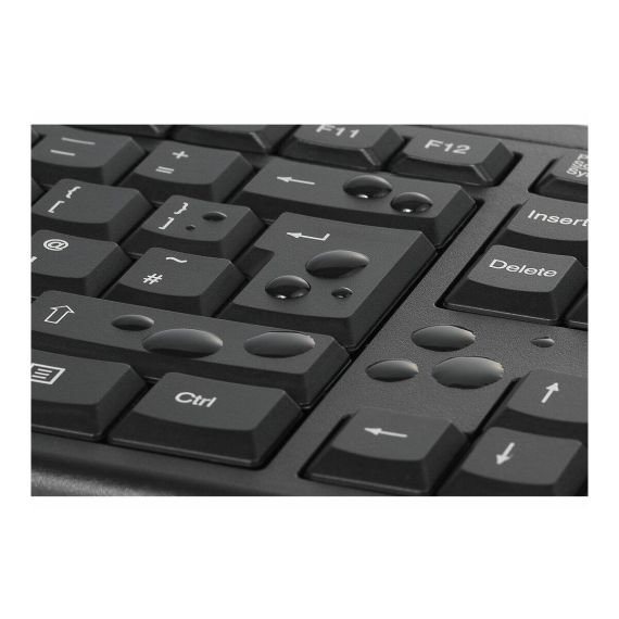 Kensington KM150 EQ - Keyboard and mouse set - full si | K75562CH