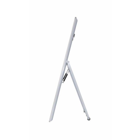 Allnet floor display 43 inch stand with castors, 700 Nits, HDMI, color white