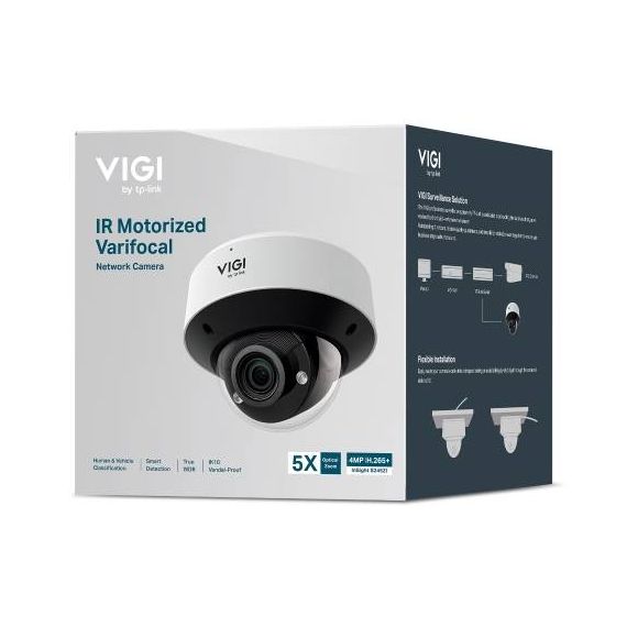 TPLINK VIGI 4MP IR Motorized Varifocal Dome Network Camera