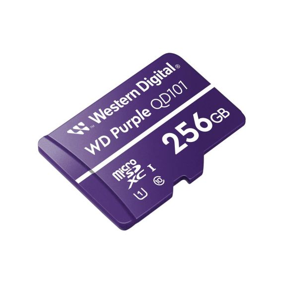 WD Purple WDD256G1P0C-85AEL0 - Flash memory card - 256 GB - UHS-I