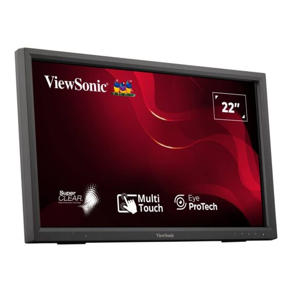 ViewSonic TD2223-2 - LED monitor - 22" (21.5" viewable) - touchsc