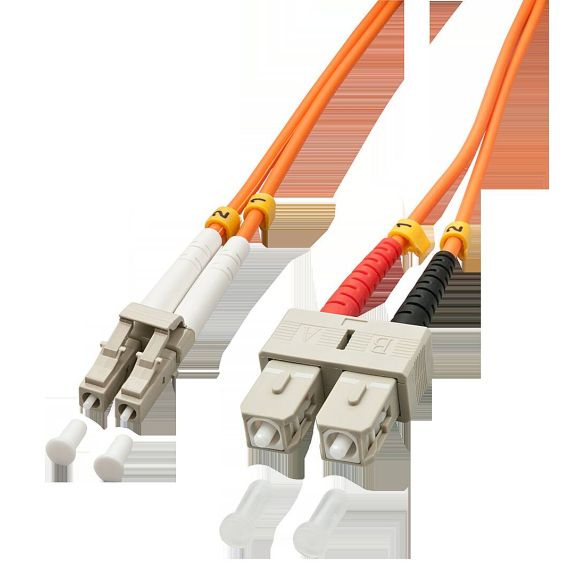 Lindy - Patch cable - SC multi-mode (M) to LC multi-mode  | 46994