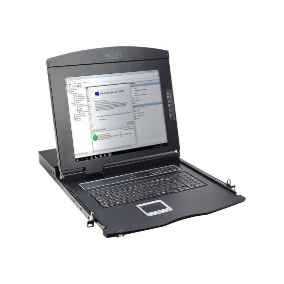 Digitus Professional DS-72210-1TR - KVM console with KVM switch -