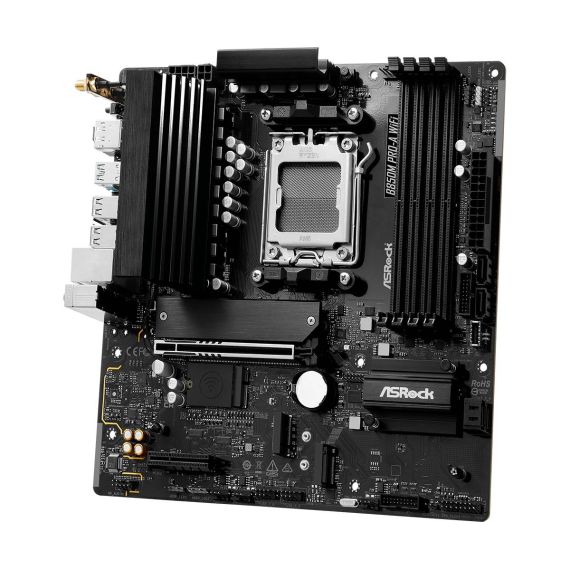 ASRock B850M ProA WiFi AM5 mATX HDMIDP DDR5 90MXBR9A0UAYZ