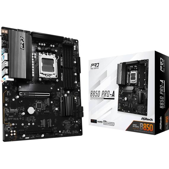 ASRock B850 ProA DDR5 AM5 retail AMD Sockel 90MXBQMA0UAYZ