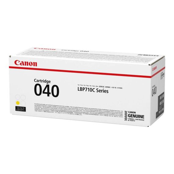 Canon 040 Yellow original toner cartridge for 0454C001