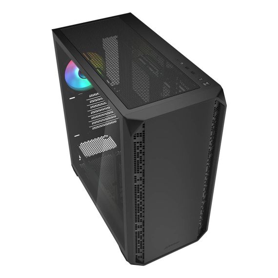Sharkoon AK2 RGB, Midi Tower, PC, Black 4044951041626