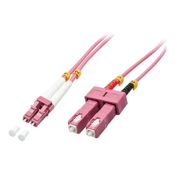 Lindy - Patch cable - SC multi-mode (M) to LC multi-mode  | 46366